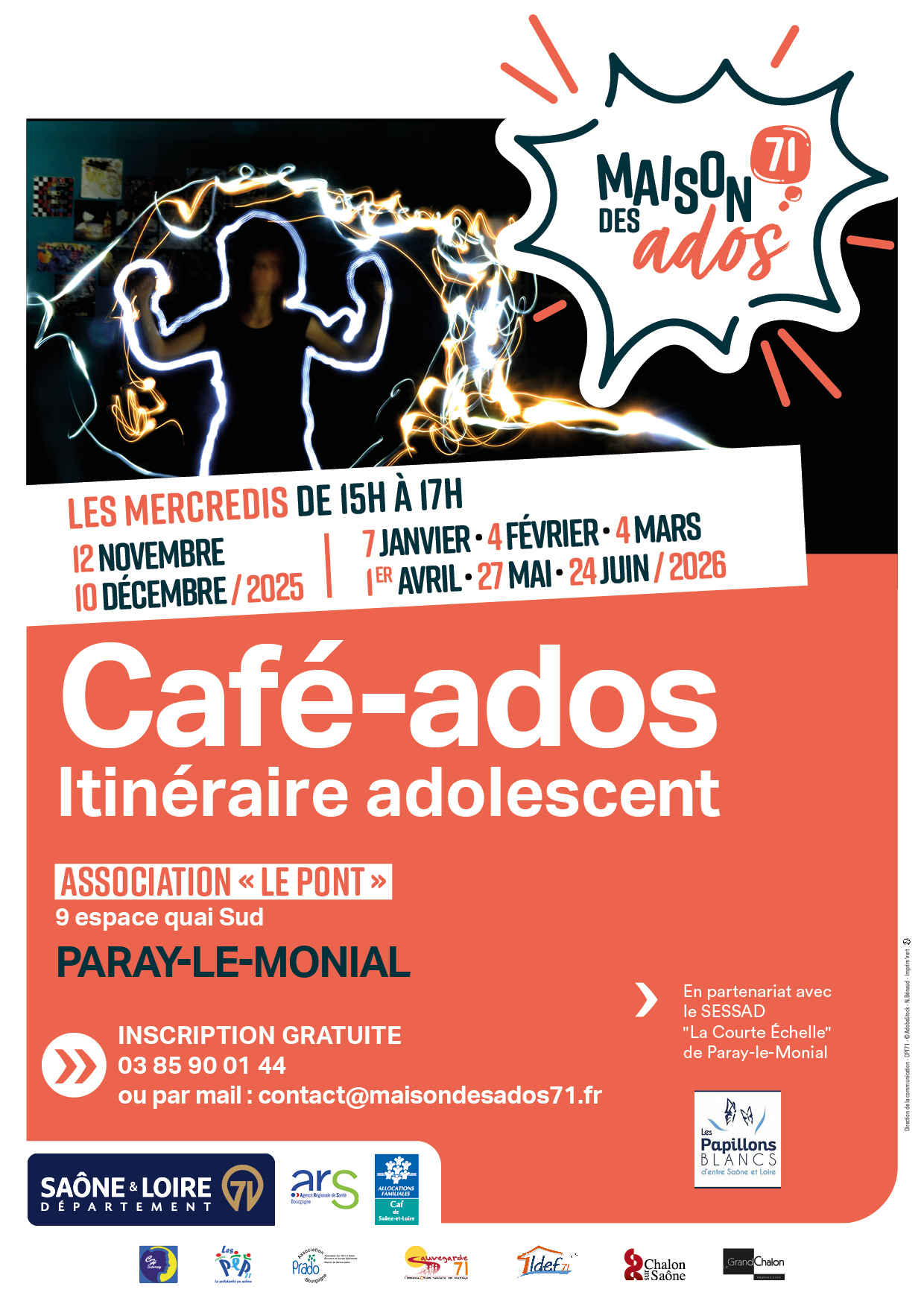 PARAY LE MONIAL - CAFES ADOS