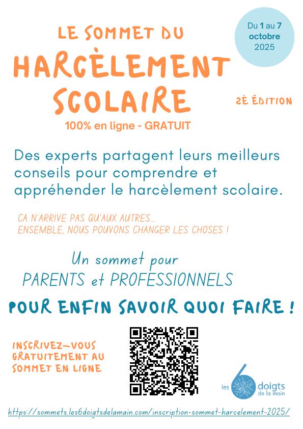 Le sommet du harcèlement scolaire