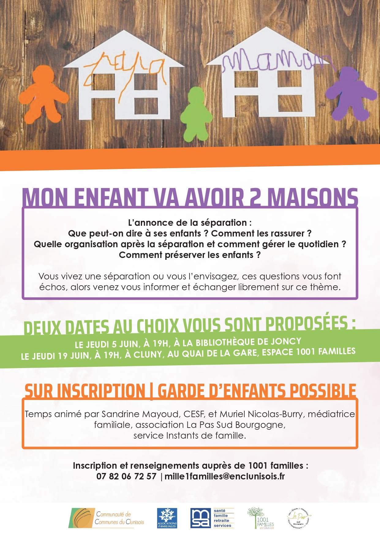 MACON - soirées autour de la séparation