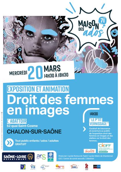 Exposition "Droit des femmes en images"