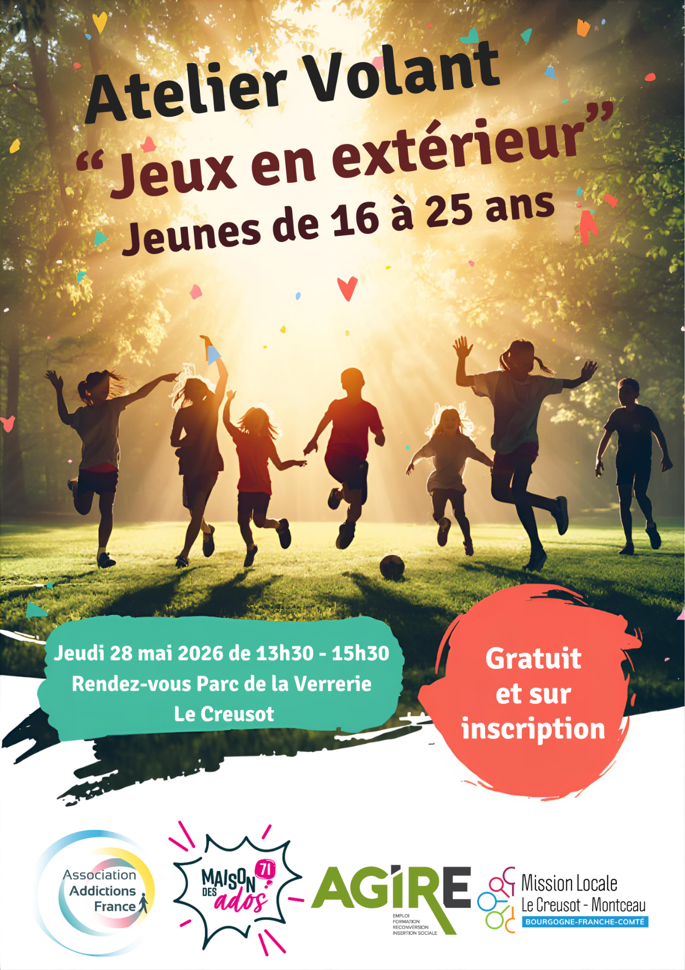 Le Creusot - Atelier Volant “Jeux en extérieur"