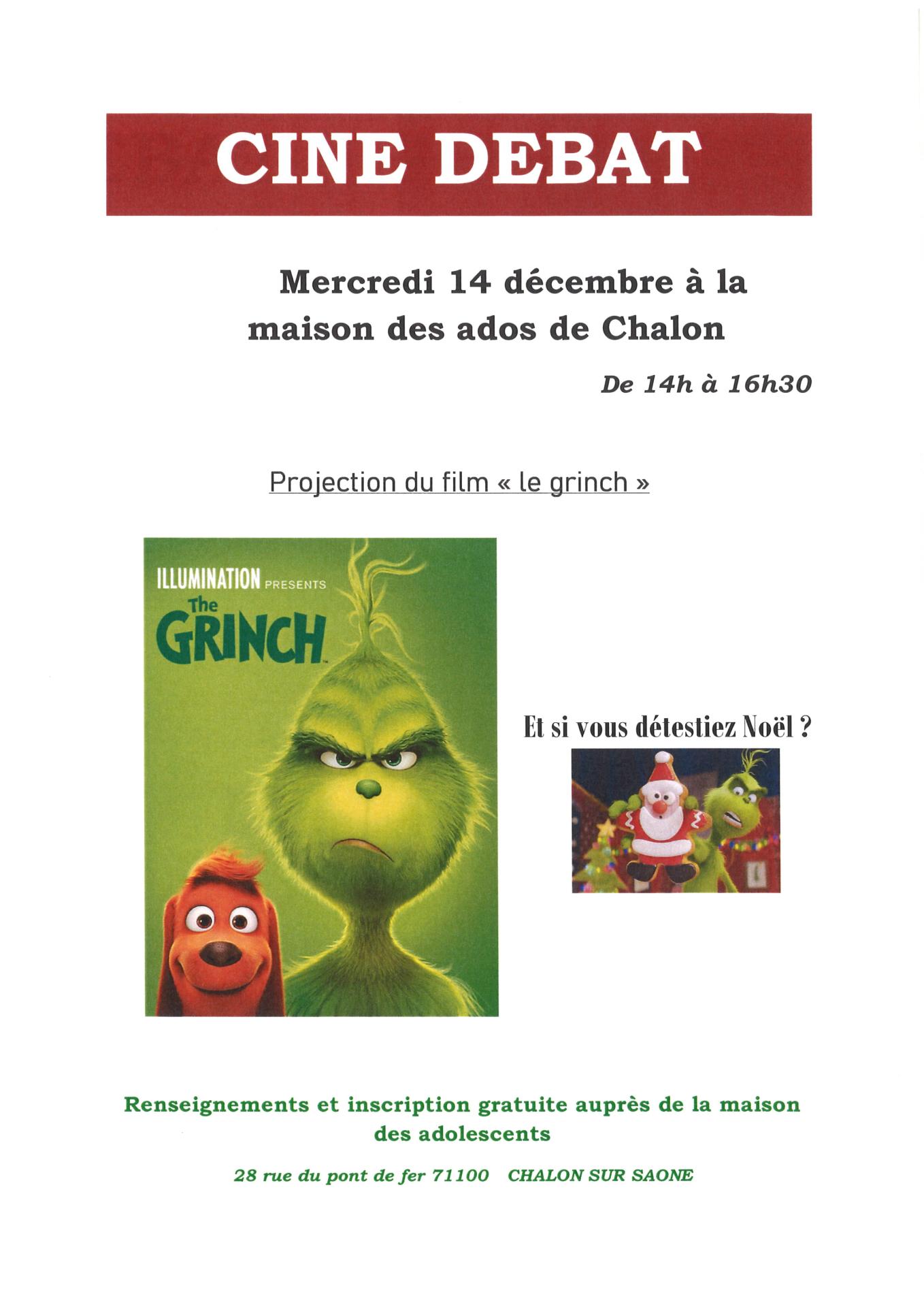 CHALON SUR SAONE - CINE DEBAT