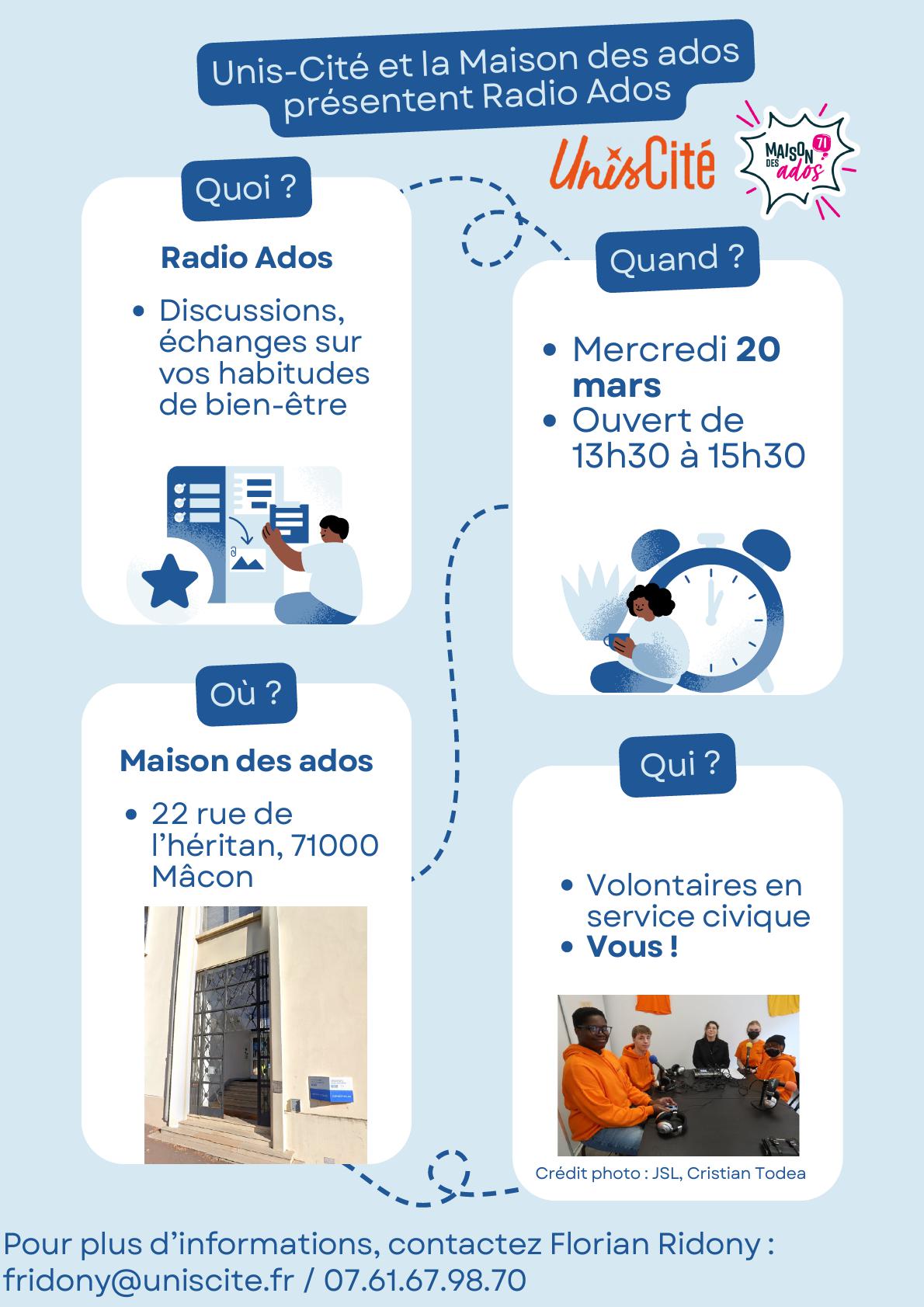 MACON-ATELIER RADIO ADOS 