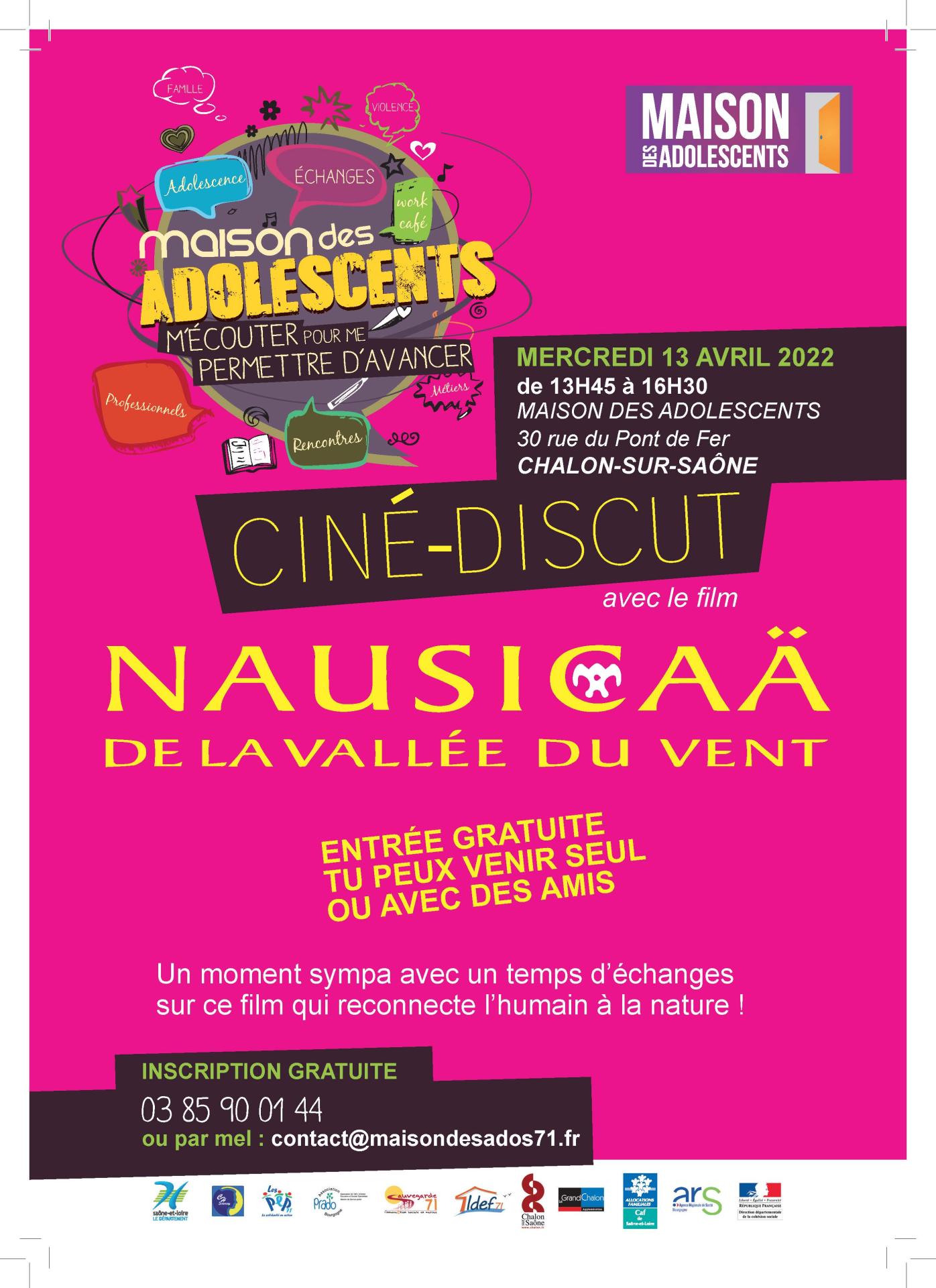 CHALON - CINE DISCUT - MERCREDI 13 AVRIL