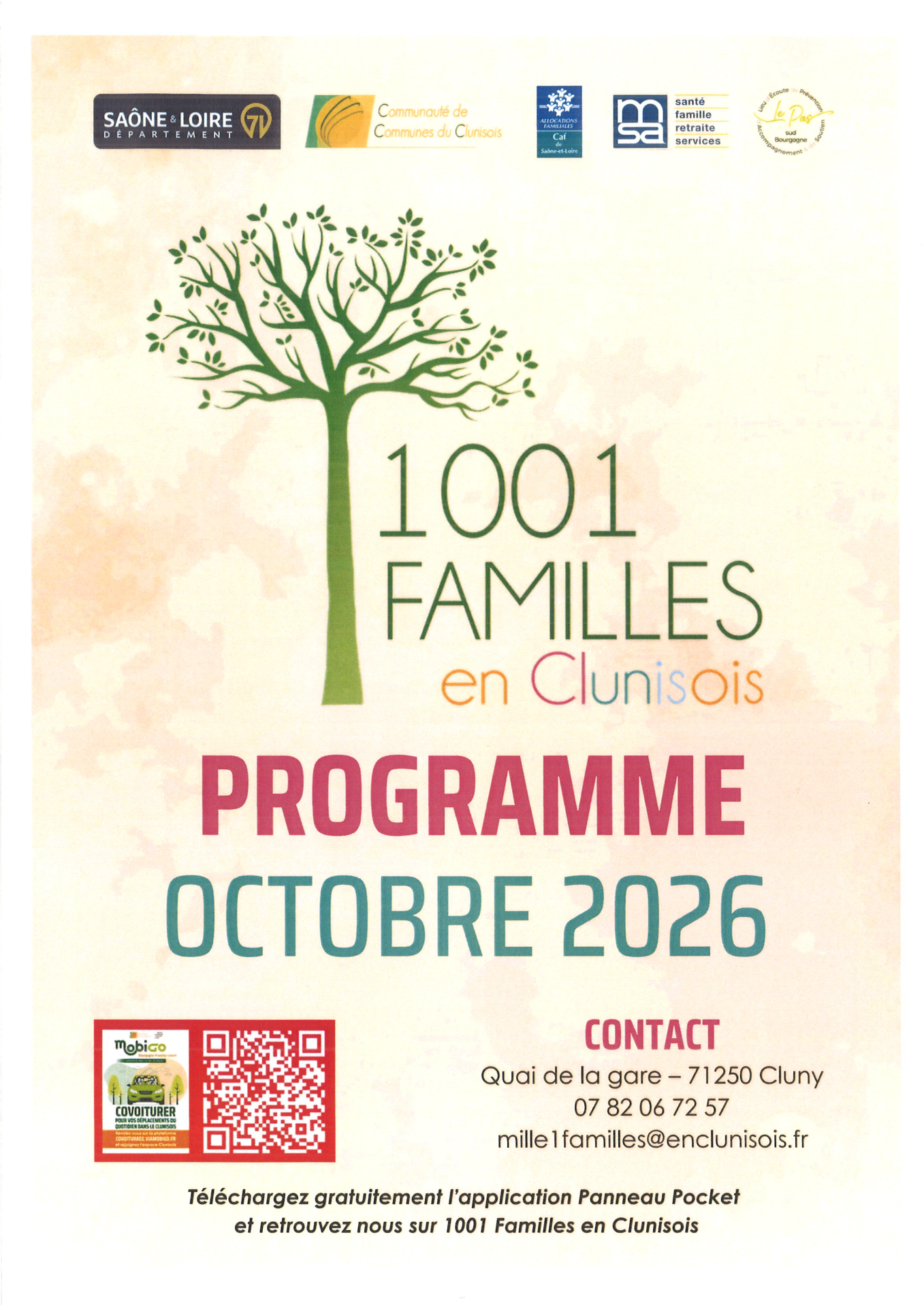 MACON - Cluny programme 1001 Familles